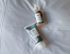 R+Co Cool Wind ingredients apricot and watermelon hydrate and soften.