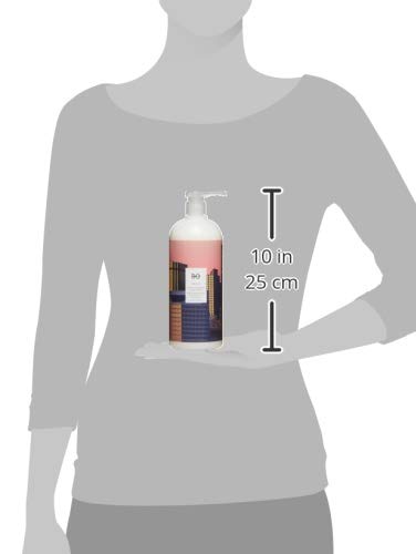 R+Co Dallas Biotin Thickening Conditioner being applied for volume and smoothness.
