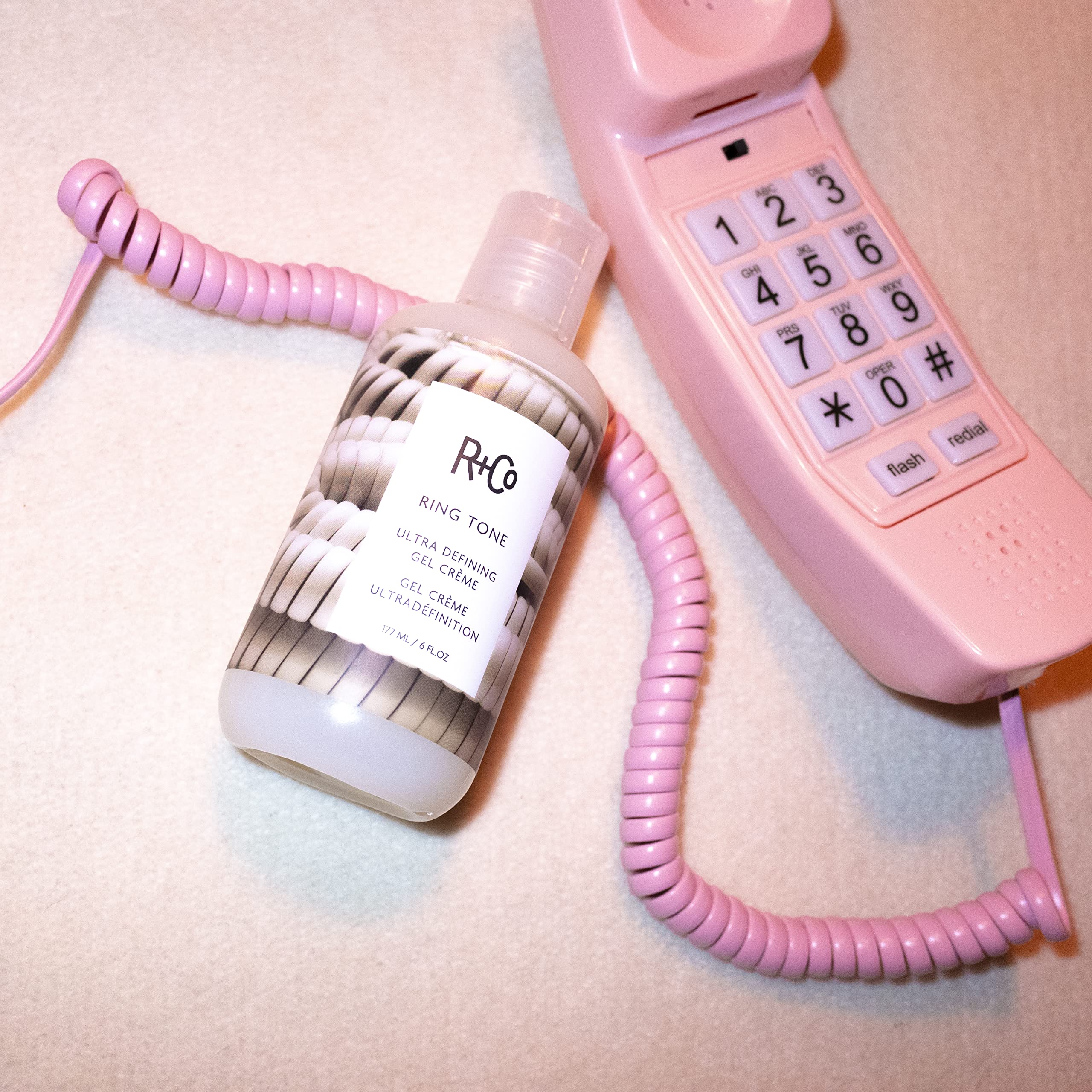 R+Co Ring Tone texture close-up highlighting smooth, defined waves