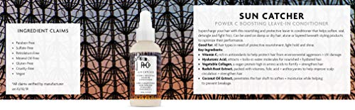 R+Co Sun Catcher Leave-In for dry-hair use before styling