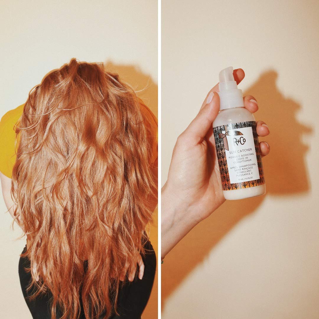 R+Co Sun Catcher Leave-In moisture magnet hydrates hair