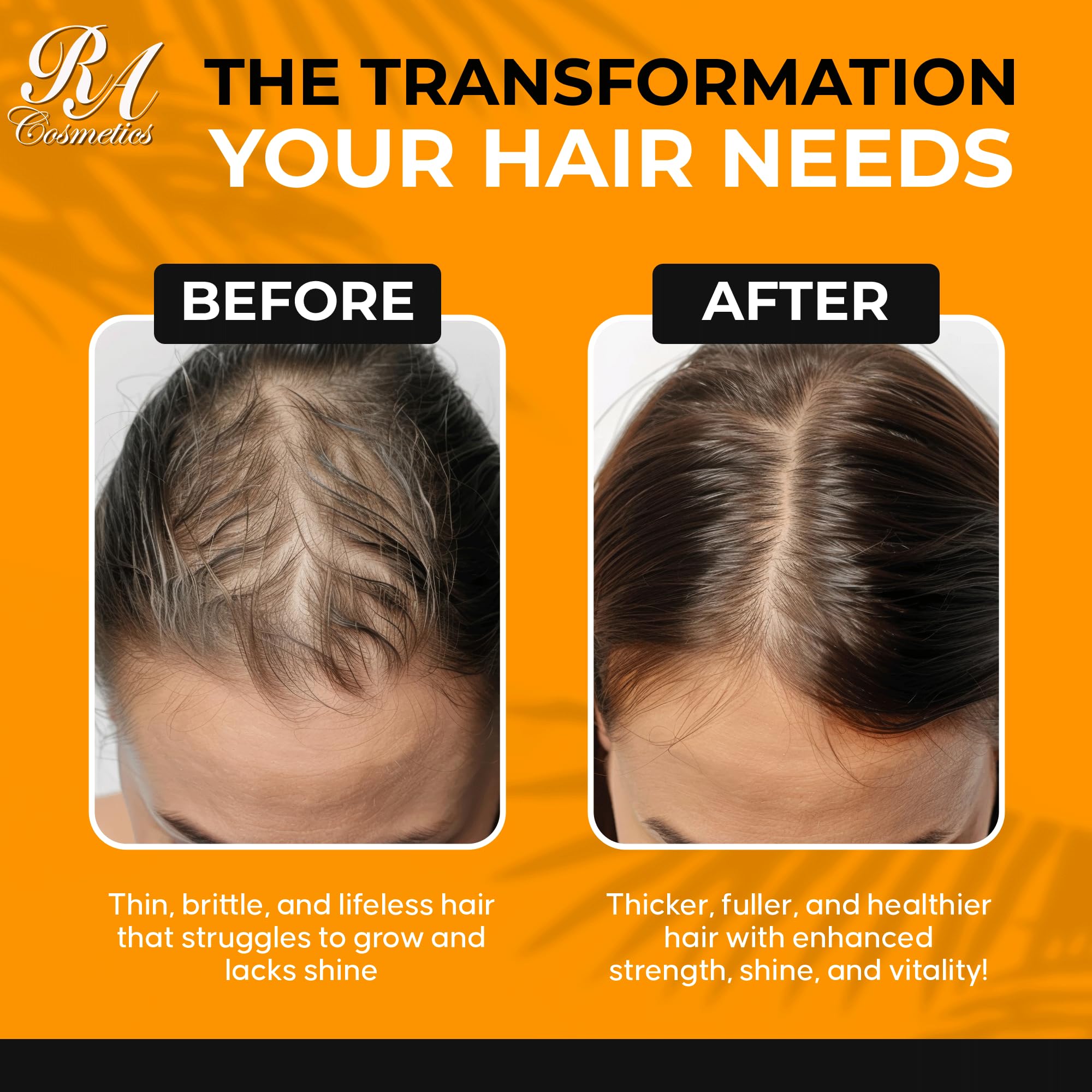 RA COSMETICS Batana Oil routine visuals highlight nourishment and healthier-feeling hair