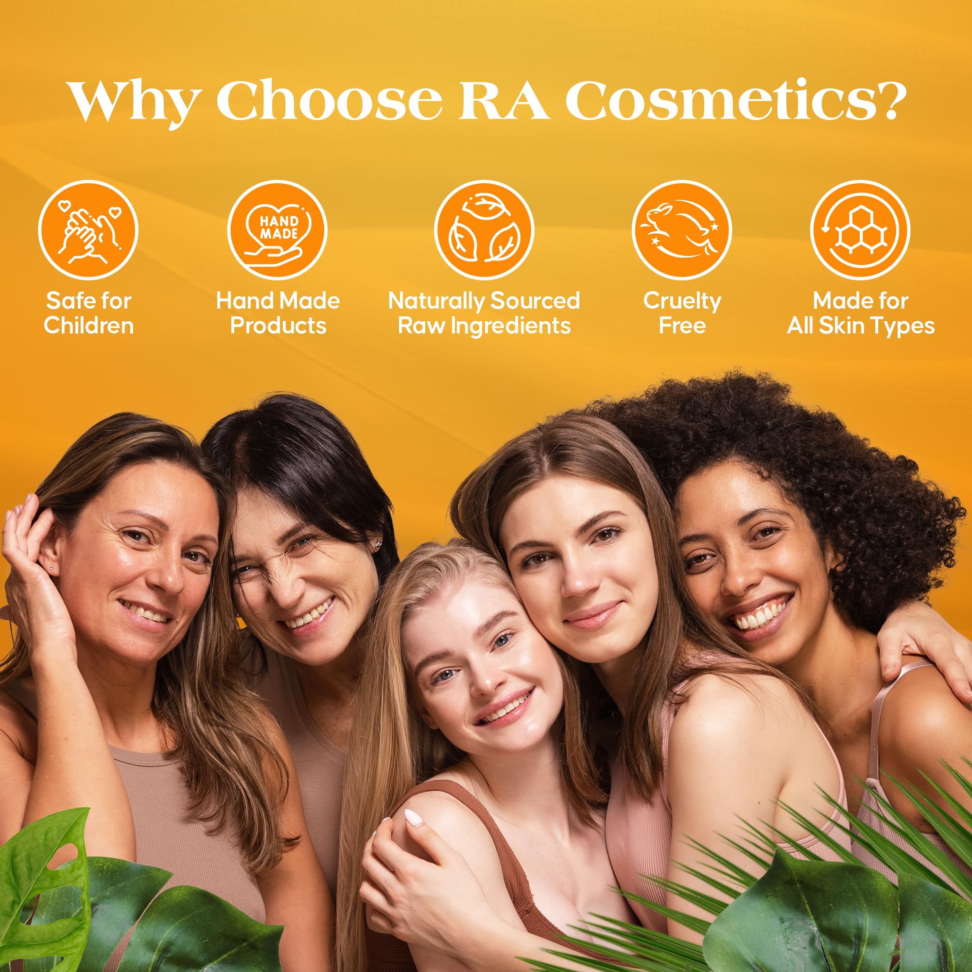 RA COSMETICS Ivory Shea Butter with vitamins E and F for nourishment