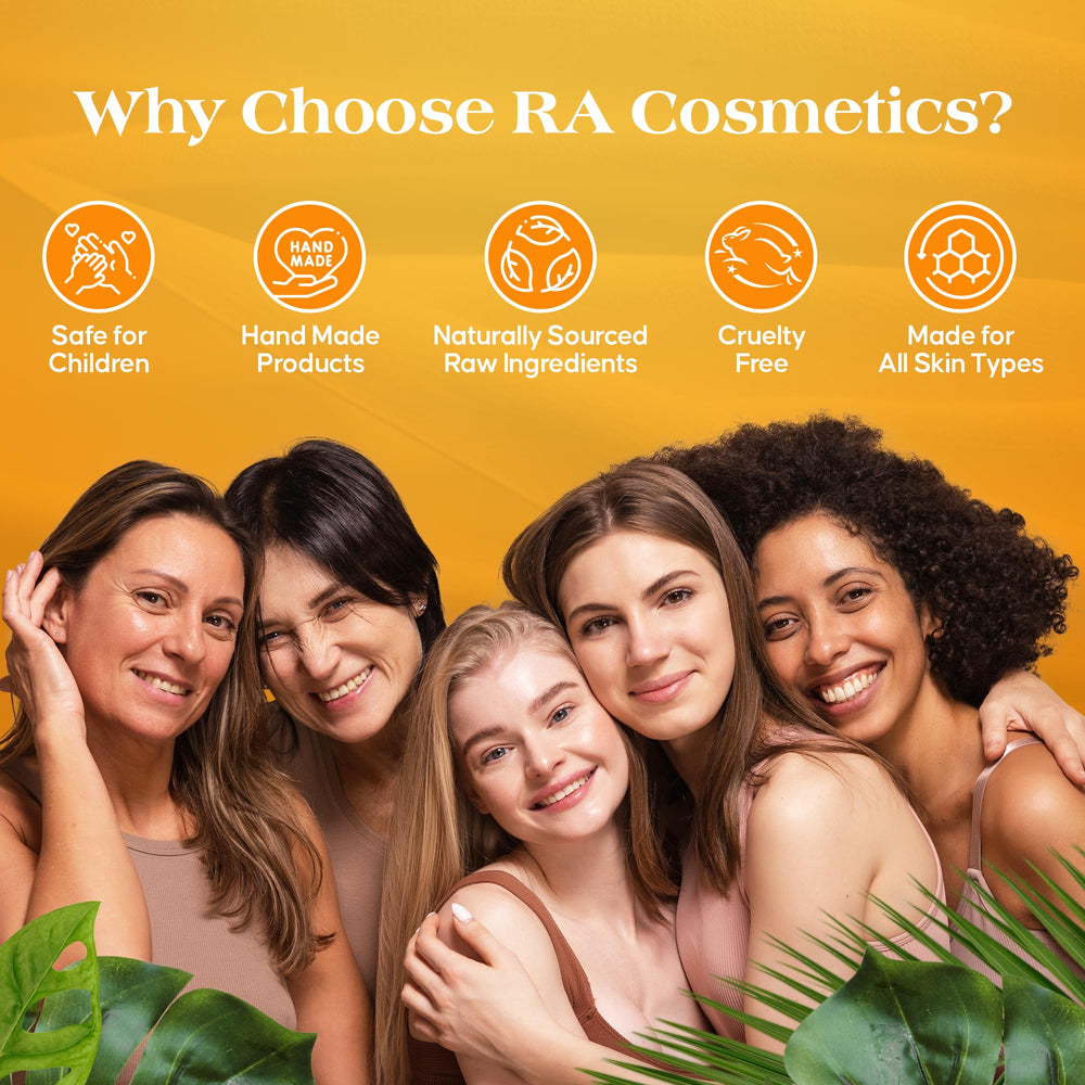 RA COSMETICS Ivory Shea Butter with vitamins E and F for nourishment