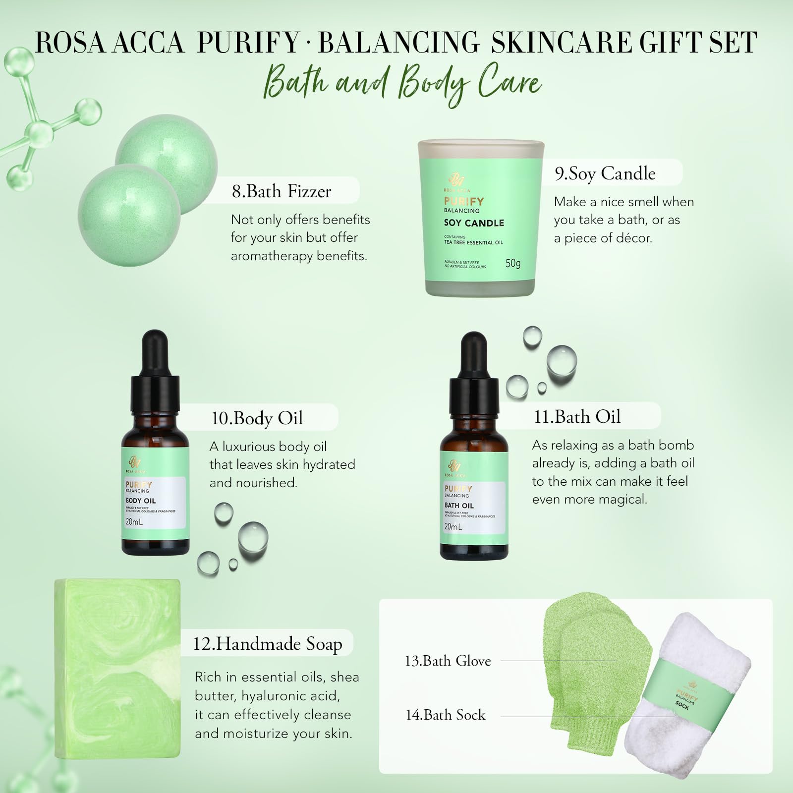 RA ROSA ACCA hyaluronic serum glow for deep hydration