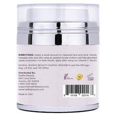 Radha Beauty Moisturizing Miracle Retinol Cream night jar for nightly routine.