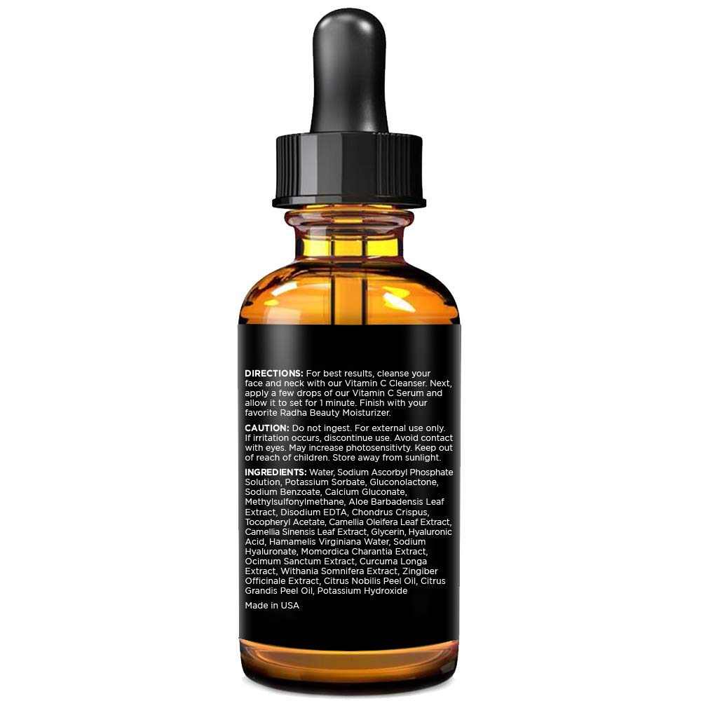 Radha Beauty Vitamin C Serum is cruelty-free and ethically sourced for mindful skincare.