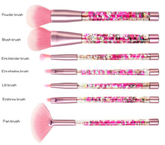 RAEEIKPHZ Sparkle Pink unicorn glitter stem adds whimsy and grip.