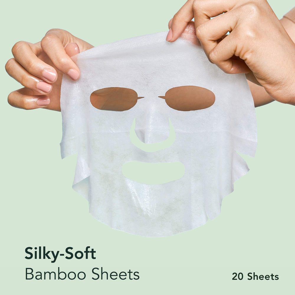 Rael vitamin C mask sheet provides brightening serum for radiant skin.