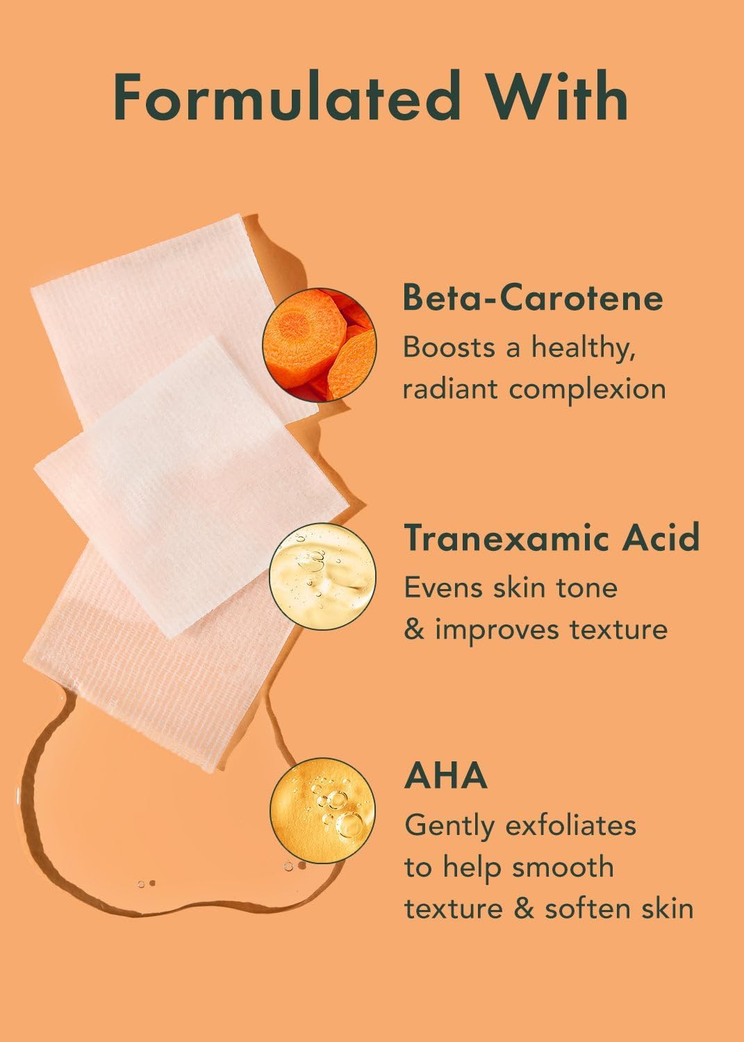 Rael Toner Pads: serum concentrado para cuidado facial diario