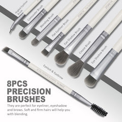 Raffaello ZOREYA bamboo charcoal bristles deliver a gentle touch for sensitive skin.