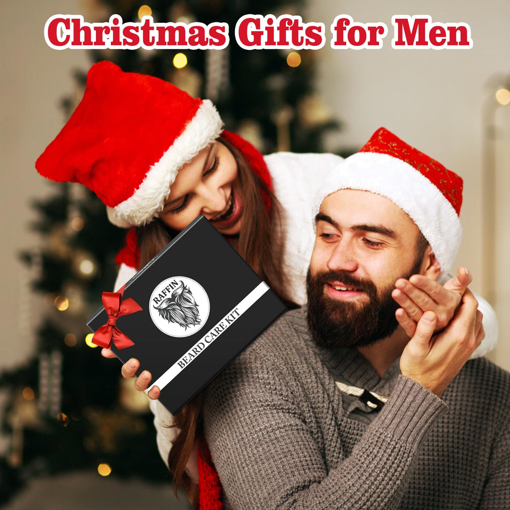 RAFFIN beard-kit-comb for detangling and tame unruly hairs.