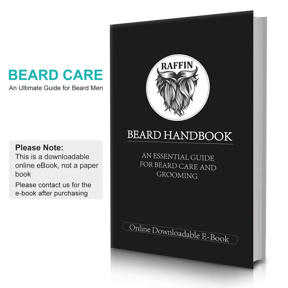 RAFFIN beard-kit-gift-ready packaging signals thoughtful holiday gifting.