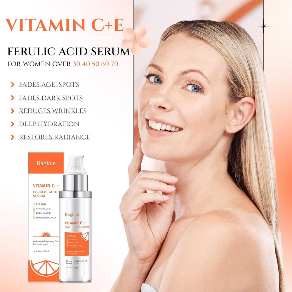 Ragkun serum pump top enables precise dosing for quick daily use.