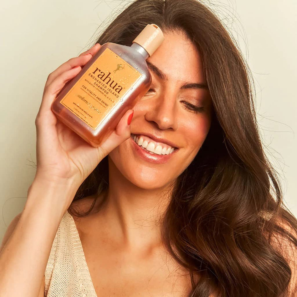 Amazonian botanicals in Rahua Enchanted Island Shampoo formula