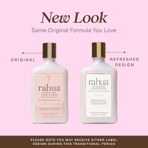 Rahua Hydration Conditioner cream texture ideal for detangling and frizz control.