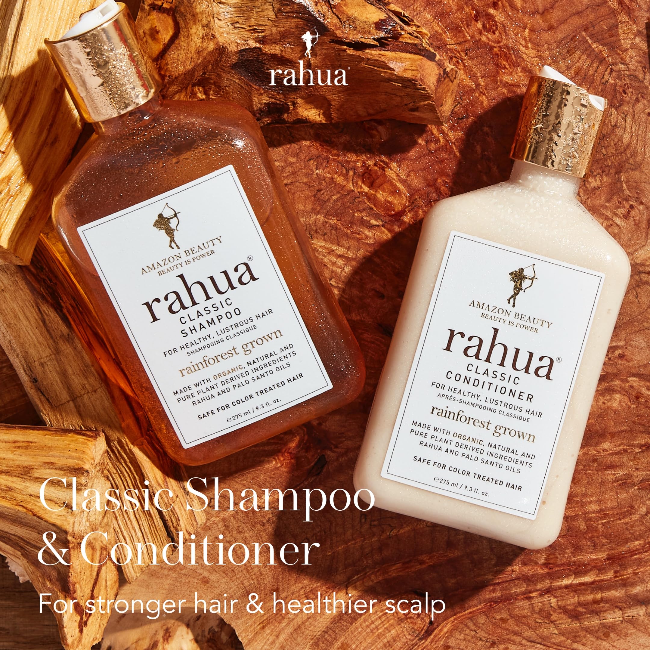 Rahua organic aloe vera gel showcases soothing hydration.