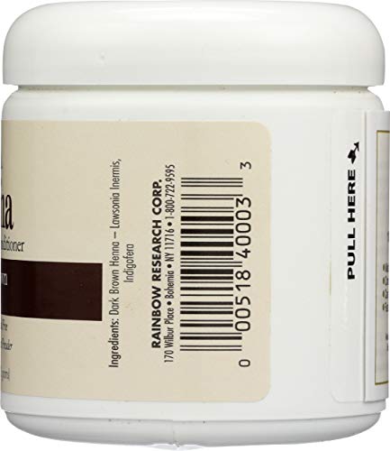 Rainbow Research packaging highlights 4 oz size and organic color format