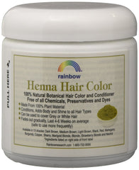 Rainbow Research Henna Persian Dark Brown 2-pack bottle labeled for easy application