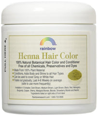 Rainbow Research Henna Persian Med Brown hair applying wet for color depth