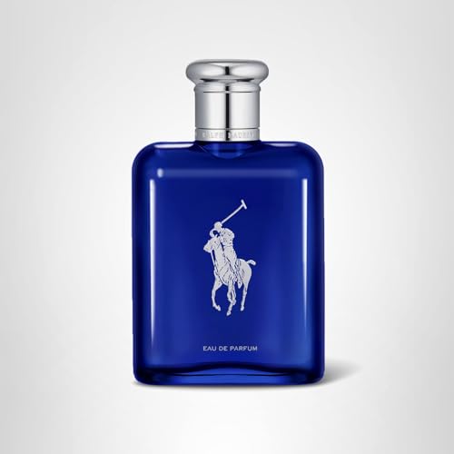 ralph lauren polo blue with wood-tone background evokes seaside sophistication.