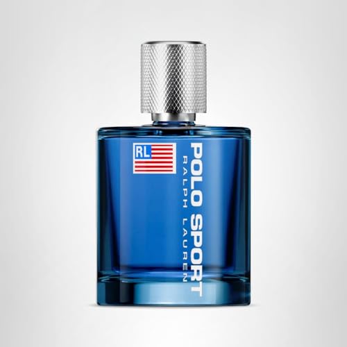 Ralph Lauren Fragrances Polo Sport 3.4 oz packaging includes portable, long-lasting fragrance.