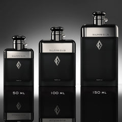 Ralphs Club Parfum glass bottle showcases premium design for gifting or personal luxury.