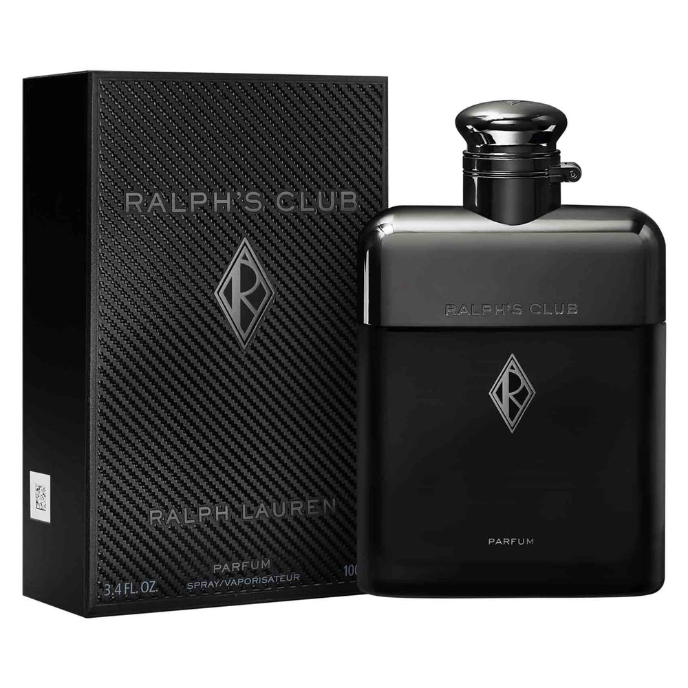 Ralphs Club Parfum packaging box communicates luxury and premium fragrance experience.