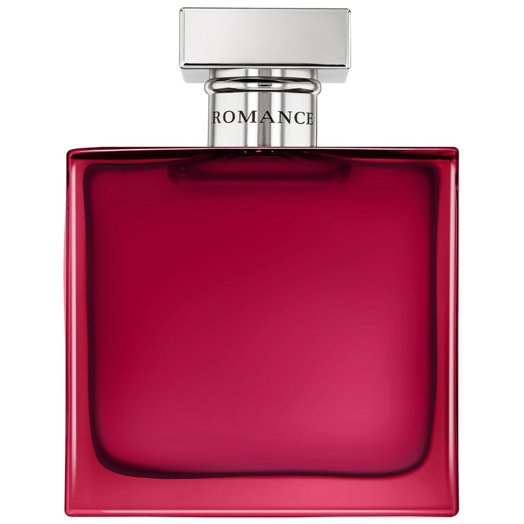 Ralph Lauren Romance Intense bottle front view highlights floral-woody profile for date-night elegance