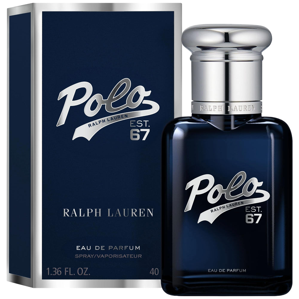 Polo 67 flacon side view for travel-friendly use.