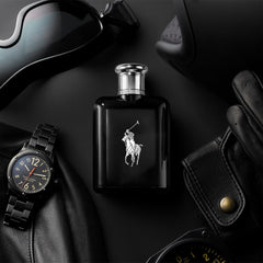 Ralph Lauren Polo Black patchouli noir note adds depth