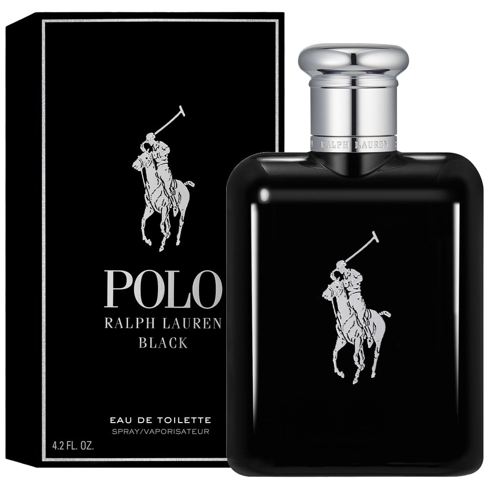 Ralph Lauren Polo Black pulse points for lasting scent