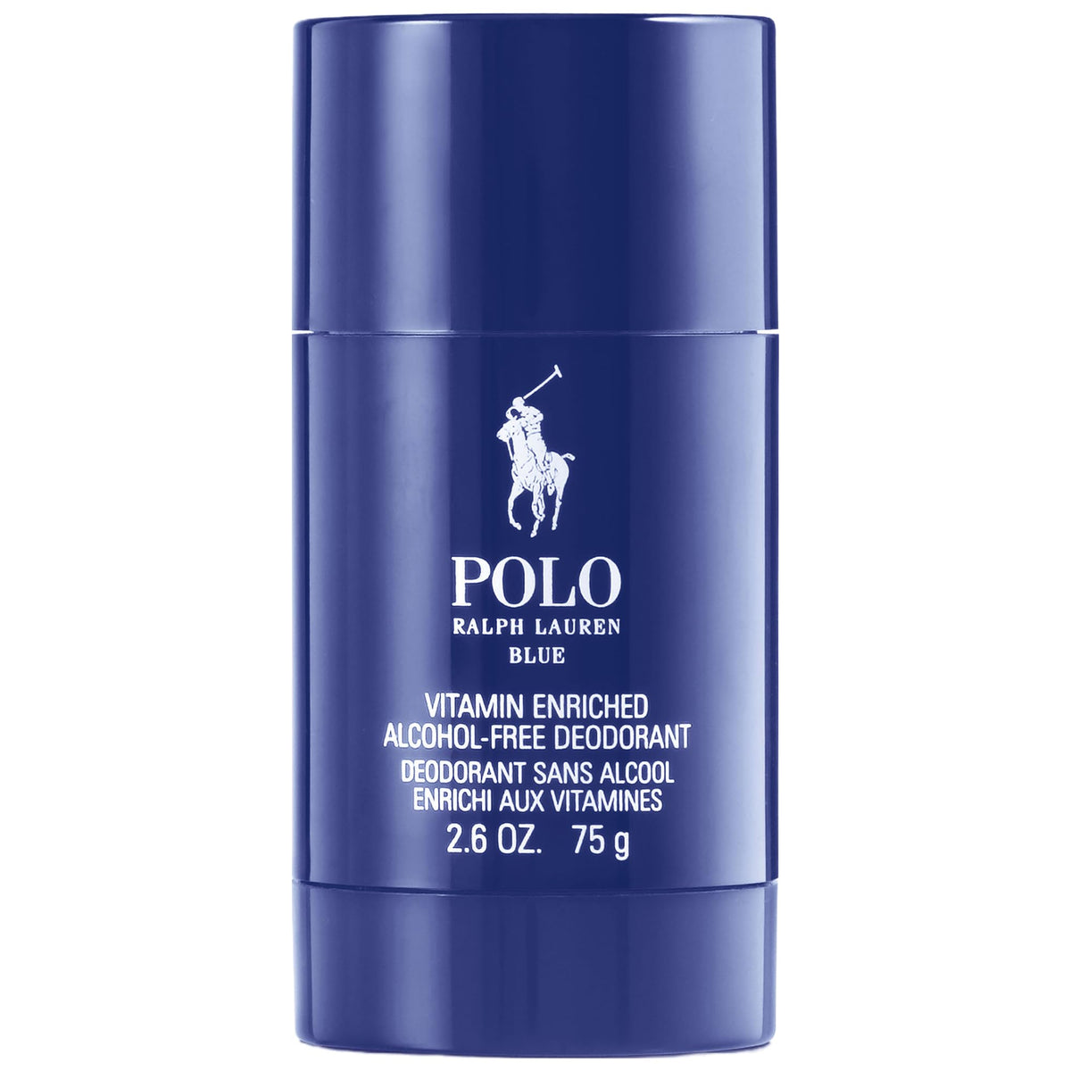 Ralph Lauren Polo Blue deodorant stick packaging highlights sleek design for everyday freshness