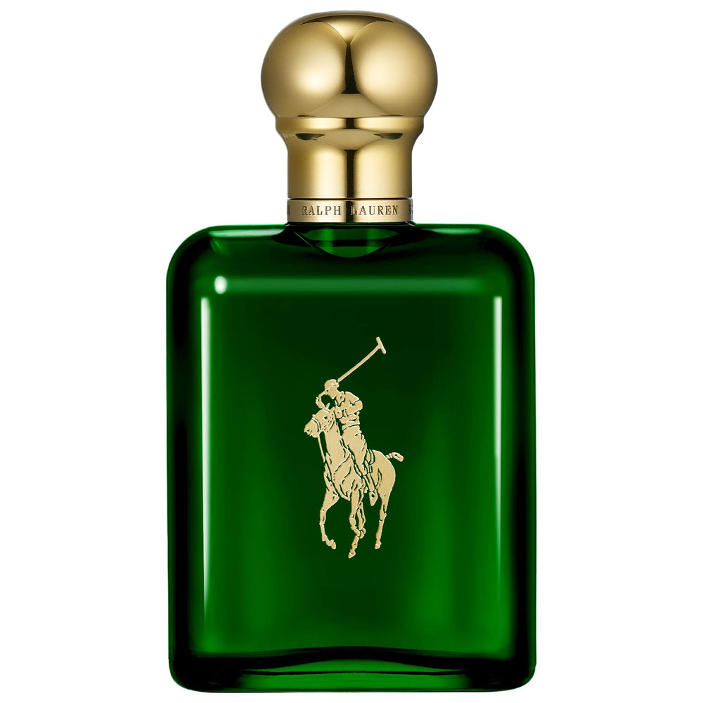 Ralph Lauren Polo EDT bottle front view signals timeless confidence for daily wear