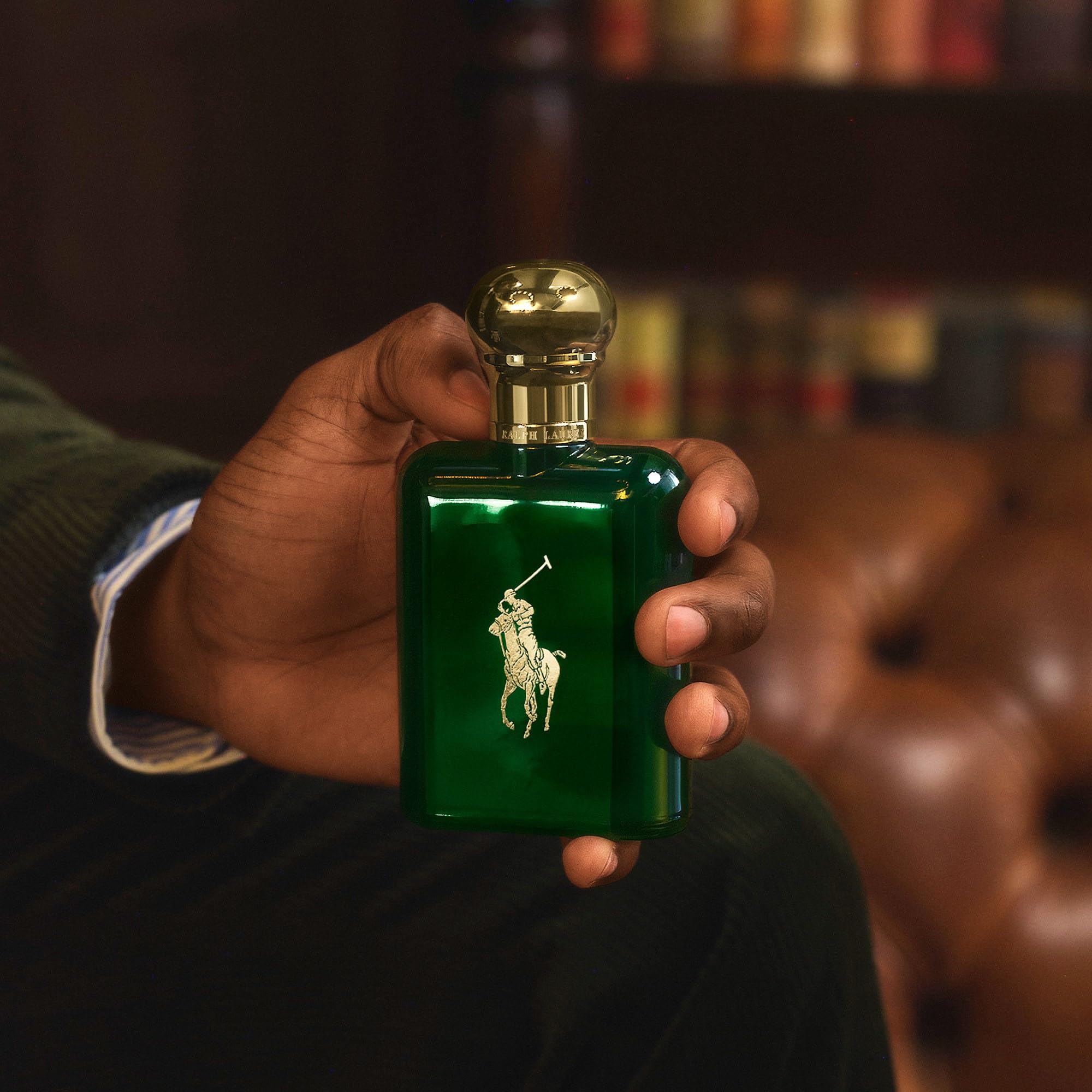 Ralph Lauren Polo EDT spray on pulse point - versatile everyday fragrance ritual