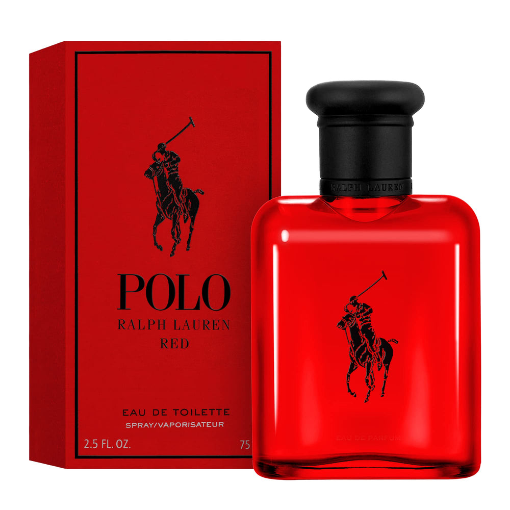Lifestyle shot of Polo Red wearer ready for an evening out