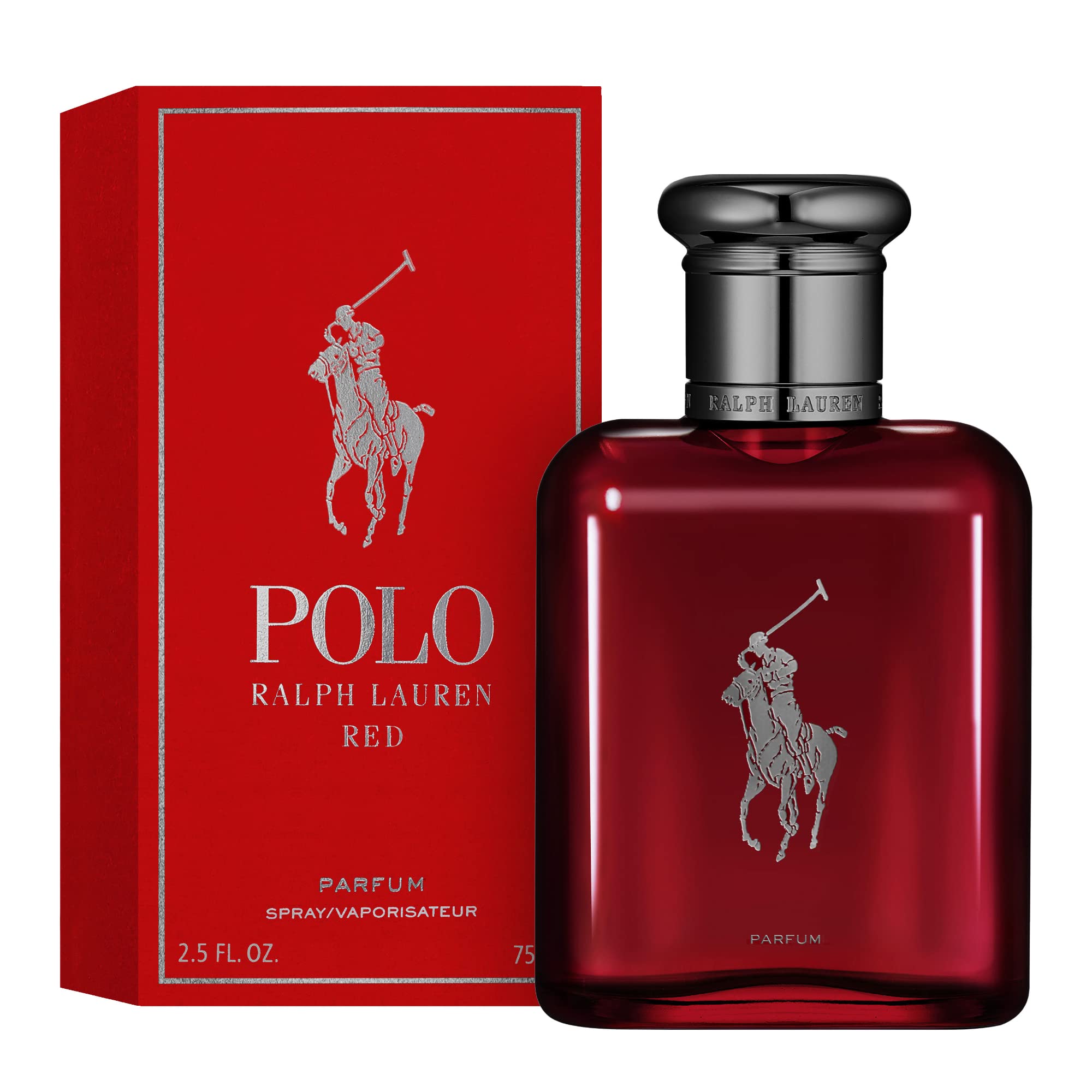 Polo Red Parfum packaging evokes luxury and ritual-worthy experience.