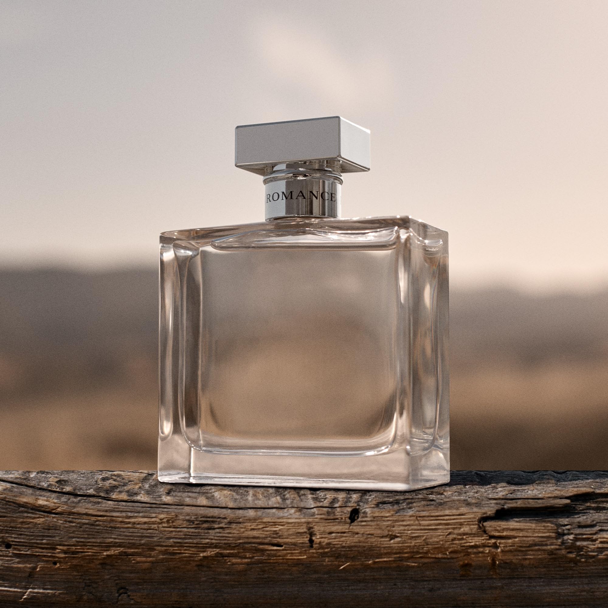 Ralph Lauren Romance bottle pour — smooth spray for pulse-point wear.