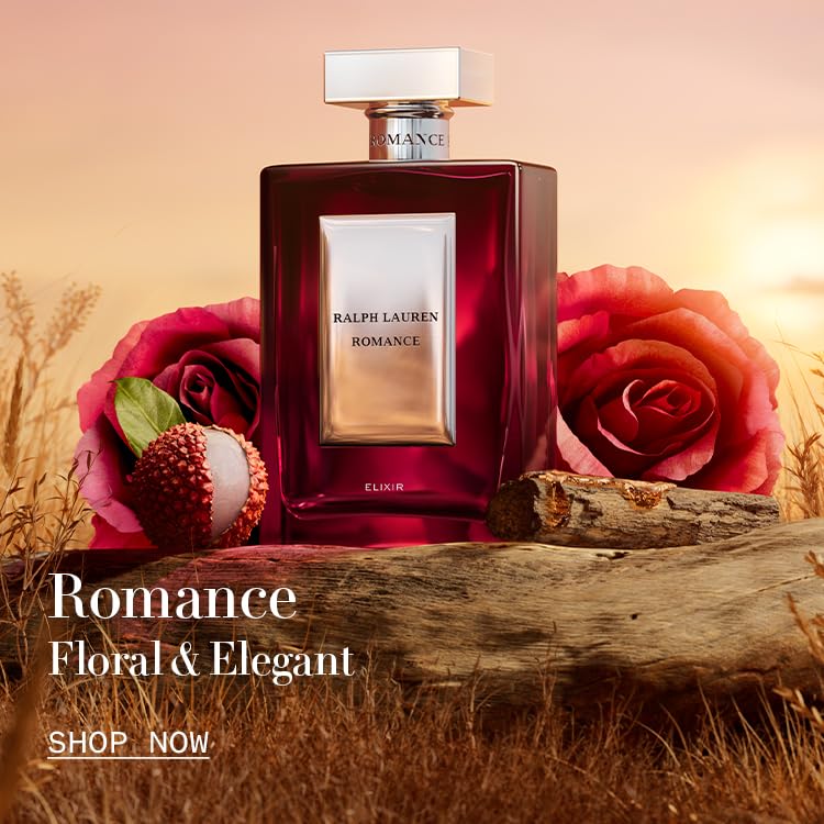 Ralph Lauren Romance EDP bottle shown for timeless floral-woody personal fragrance