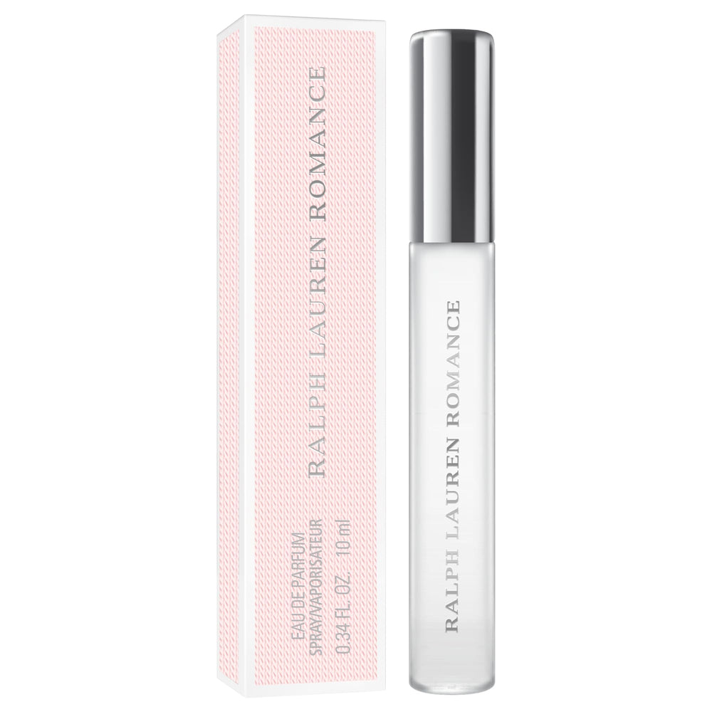 Ralph Lauren Romance mini bottle 0.34oz ideal for travel and sampling.