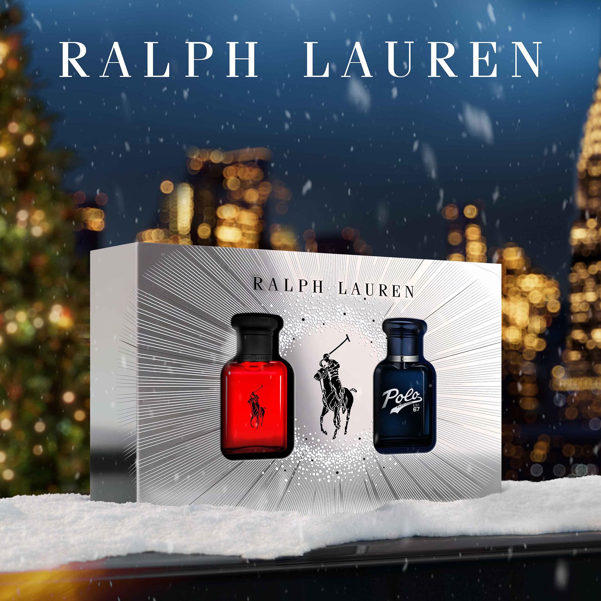 Ralph Lauren World of Polo Duo Polo 67 bottle for versatile evening use