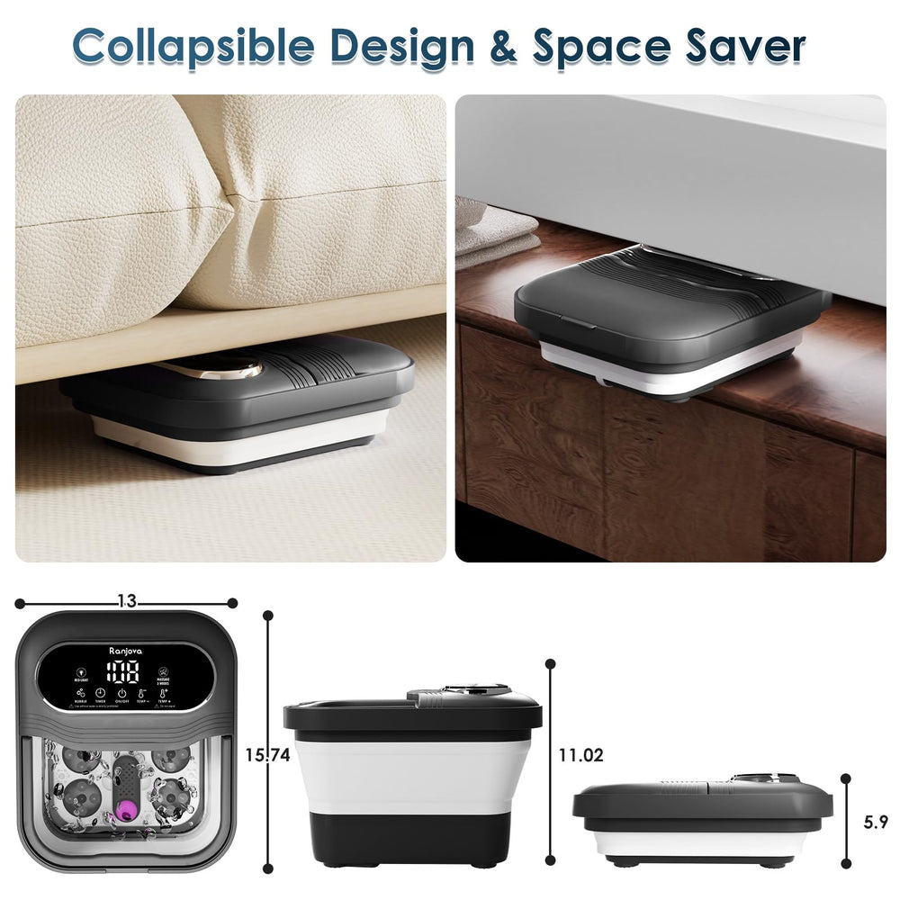 Ranjova foot spa touch-screen control for quick operation