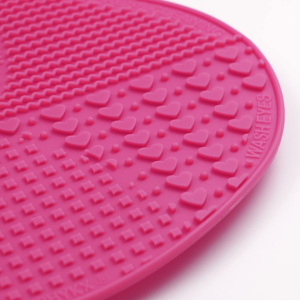 Ranphykx bubbled and dotted surface aids gentle brush cleansing