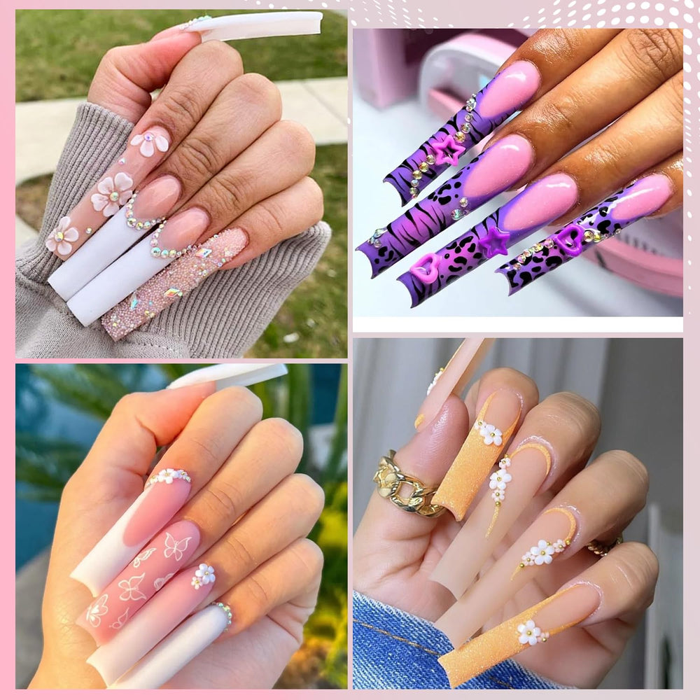 Ranrose packaging-ready nail tips box for quick extension projects.