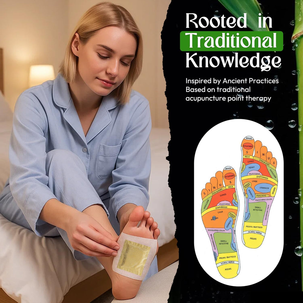 Rantherm foot pads 14-pack packaging displayed for convenient nightly use.