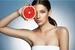 RAPSI olive oil and blood orange imagery signals rich hydration and antioxidant support.