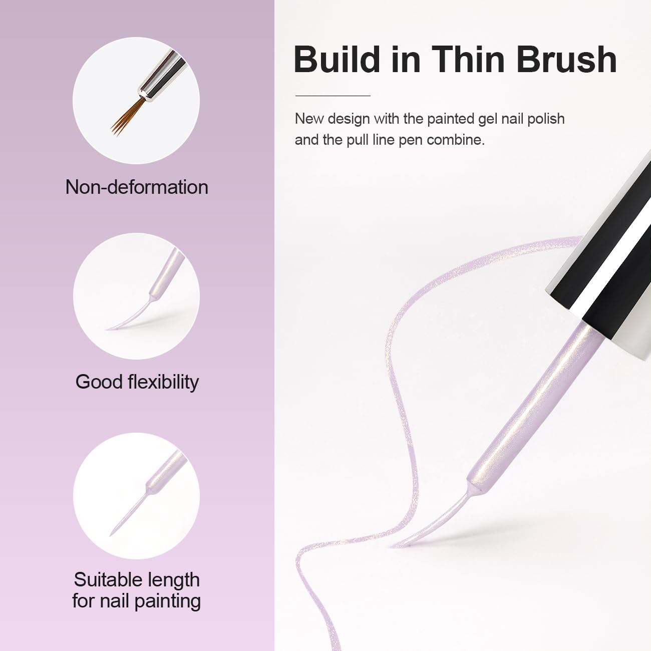 RARJSM gel perlado ofrece brillo y profundidad para manicura profesional.