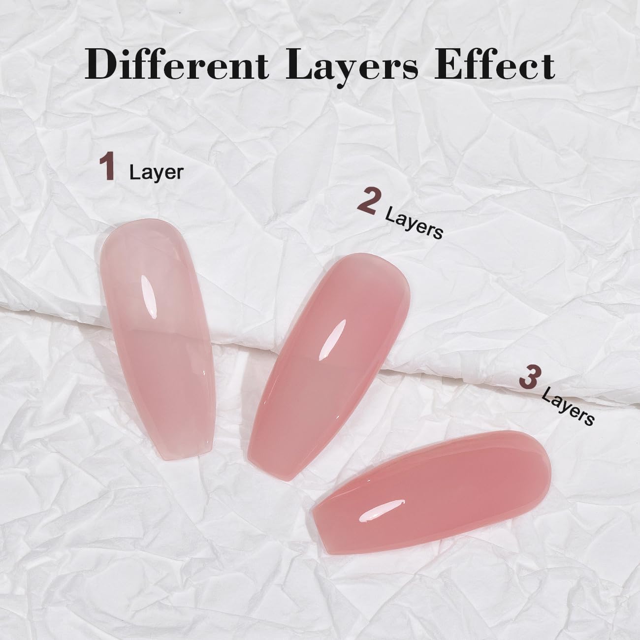 RARJSM Nude Gel Polish glow on bottle emphasizes everyday salon-grade shine