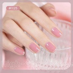 RARJSM nude jelly gel nail polish neutral skin tone versatile nude look