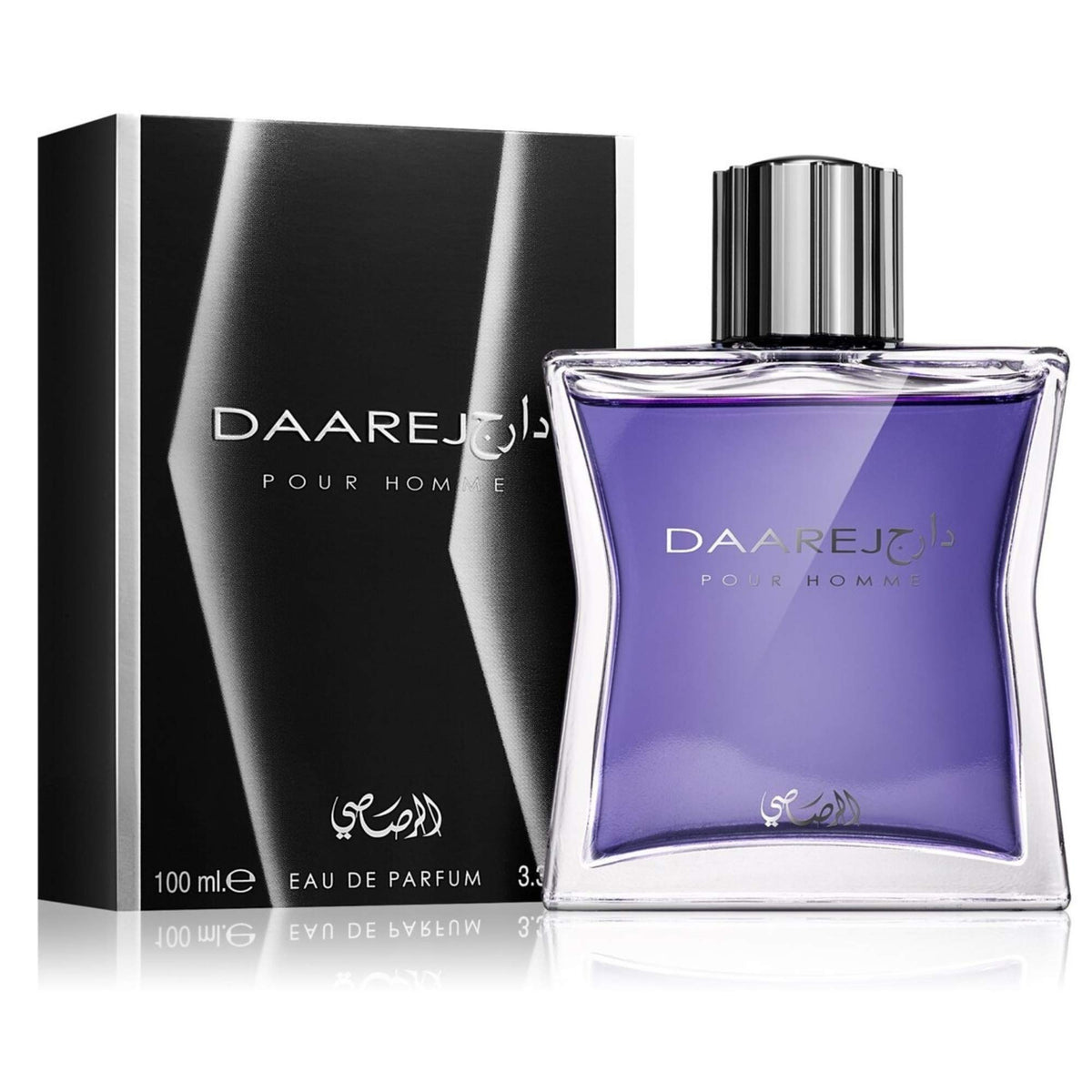 RASASI Dareej for Men EDP bottle front shows premium packaging for daily wear.